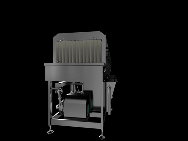 專業(yè)制造周轉(zhuǎn)箱清洗機(jī)，筐子去污機(jī)，食品筐清洗設(shè)備高速洗箱機(jī)