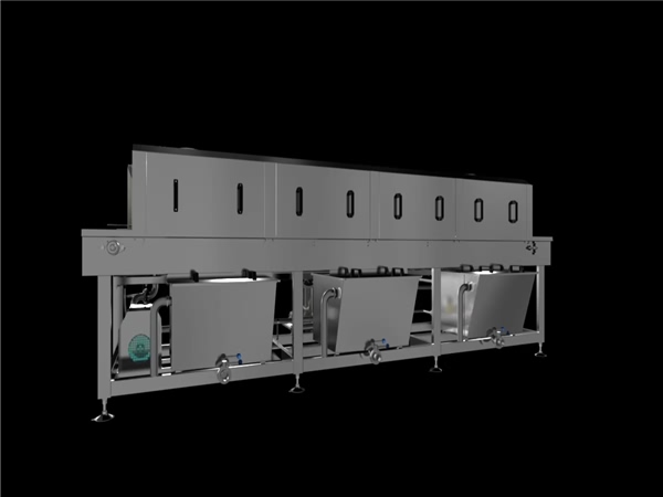 周轉(zhuǎn)筐清洗機(jī)，筐箱滅菌清洗，周轉(zhuǎn)筐清洗500~800只，小時(shí)