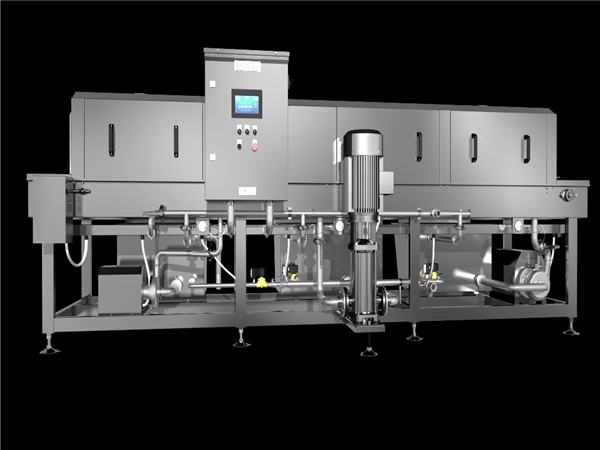 食品筐清洗機、肉制品箱子清洗機、洗筐機