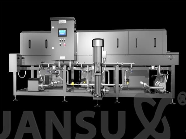 大型周轉(zhuǎn)箱清洗機(jī)，不銹鋼自動(dòng)噴淋料筐清洗機(jī)，高溫殺菌清洗機(jī)